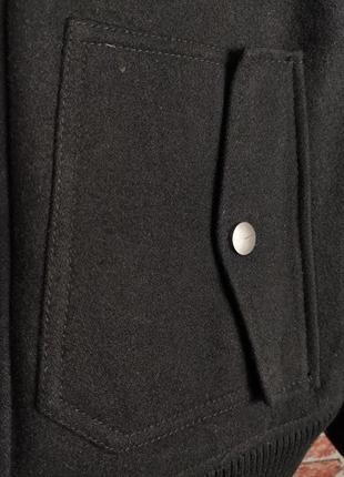 Куртка шерстяна коротке пальто шерстяне zara man2 фото