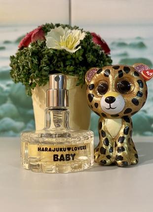 Редкость снятость edt harajuku lovers baby