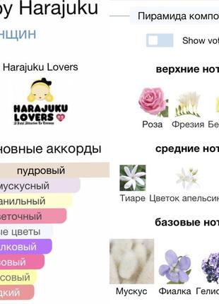 Рідкість знятість edt harajuku lovers baby3 фото