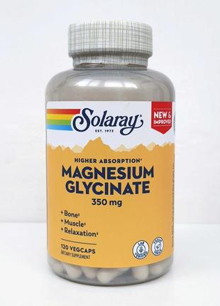 Магний глицинат, сша, глицинат магния с высокой усвояемостью, 350 мг