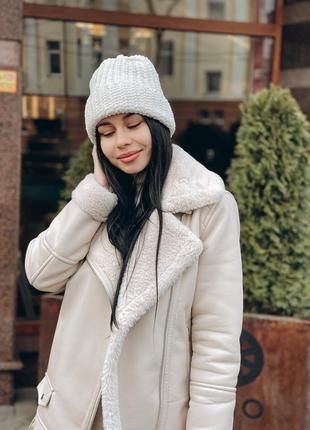 Плюшева шапочка 🧶❄️4 фото