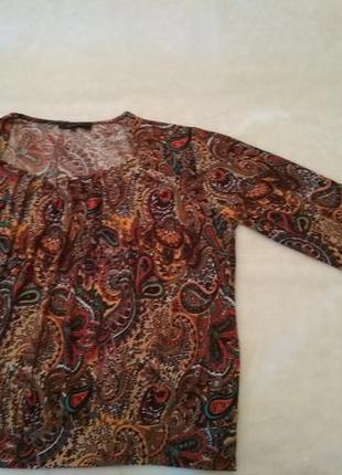 Дивовижна, яскрава трикотажна кофтинка alfa beta, р. 50-52/l-xl