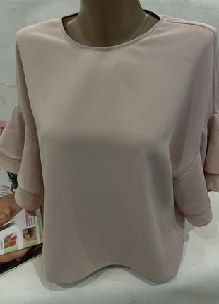 Стальная блуза zara