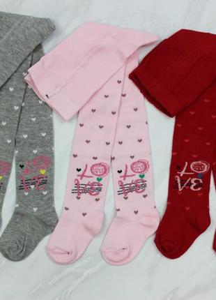 Колготки демісезонні турецькі для дівчинки колготи всесезонні дівчачі турція