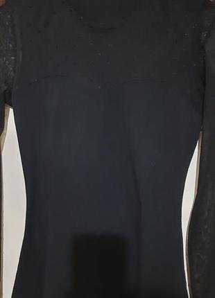 Блузка черного цвета3 фото