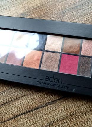 Палетка тіней aden cosmetics eyeshadow palette.