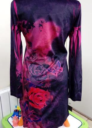 Жіноче, плаття, сукня, платье, туника, бархатное, італія, розмір 46/eur40, 48/eur42, 50/eur44, 3