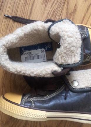 Спортивные кожаные ботинки sommerkind