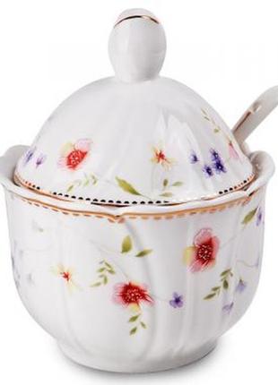 Цукорниця з ложкою