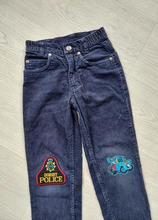 Вільветові штани для хлопчика 5-6-7 років2 фото