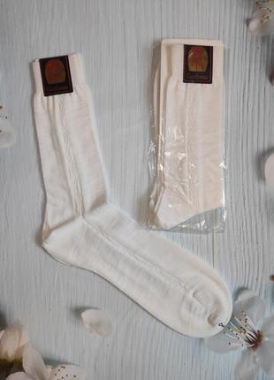Чоловічі італійські шерстяні високі носки, носки вовняні, зимові носки