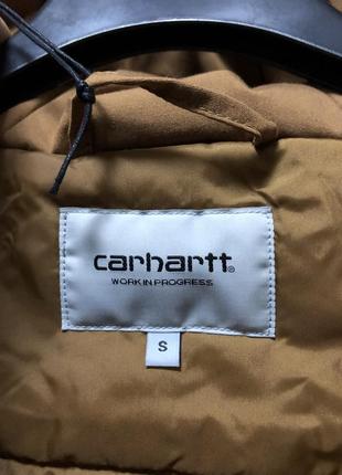 Зимняя водостойкая куртка парка carhartt wip tropper parka6 фото