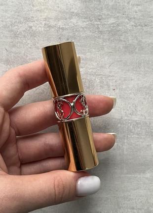 Помада ysl yves saint laurent rouge volupte shine3 фото