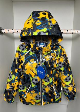 Демісезонна термо куртка для хлопчика lassye 110,1161 фото