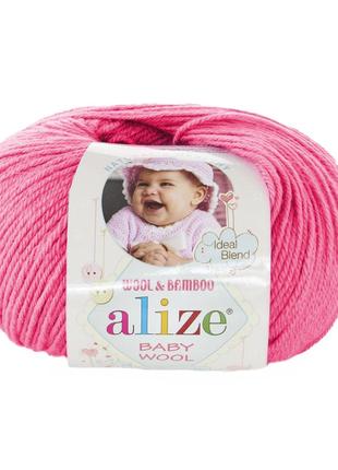 Пряжа alize baby wool ализе беби вул 33