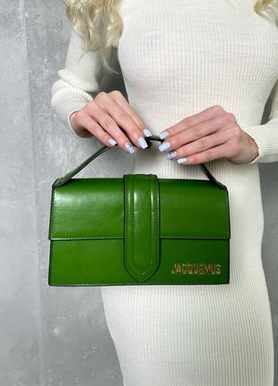 Женская сумка jacquemus green