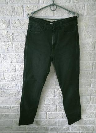 Черные джинсы мом высокая посадка2 фото