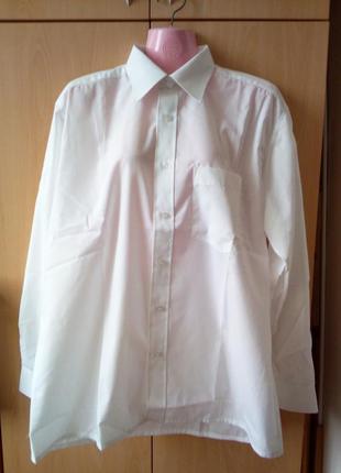 Рубашка белая овер