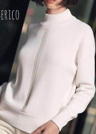 Свитер женский белый peserico - оригинал италия.