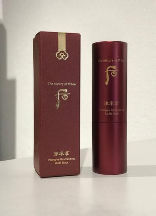 Омолаживающий бальзам в виде стика the history of whoo jinyulhyang intensive revitalizing multi stick 7 г1 фото