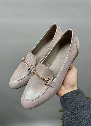 Лоферы с эксклюзивной сатиновой кожи цвет по выбору