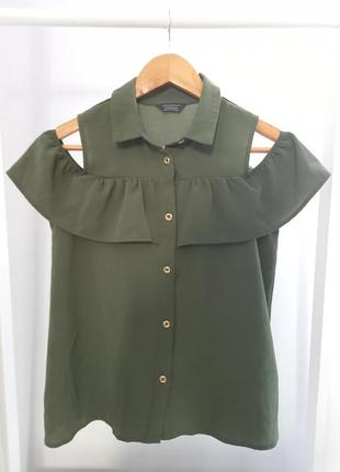 Блузка кофтинка хакі від primark