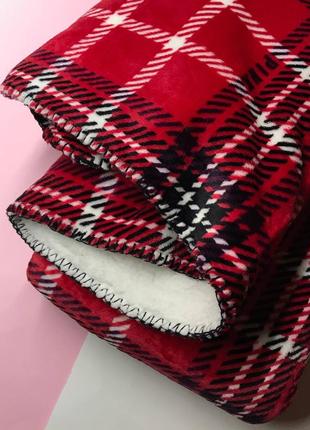 Victoria´s victorias secret виктория сикрет плед, покрывало cozy plush fleece heart blanket