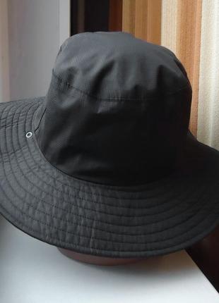 Шляпа панама mountain warehouse australian waterproof черная (one size)5 фото