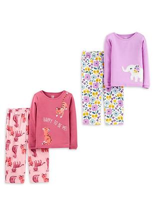 Утеплена піжама на дівчаток 5 років carters