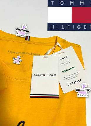 Футболка из хлопка tommy hilfiger оригинал нова 2023 топ томе хилфигер5 фото