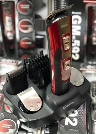 💈машинка для стрижки 10 в 1 geemy gm-592
