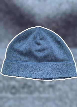 Шапка на флісі jack wolfskin