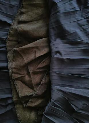 Юбка из экокожи 5