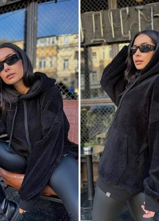 Худі тедді 4 кольори оверсайз 3