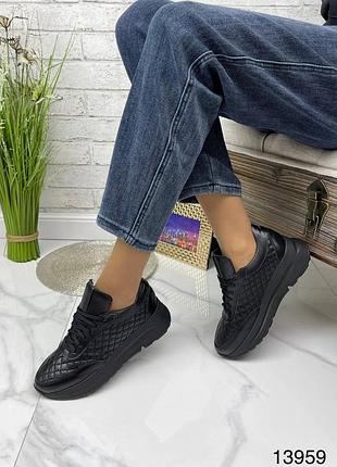 Жіночі кросівки з натуральної шкіри та замші 👟7 фото