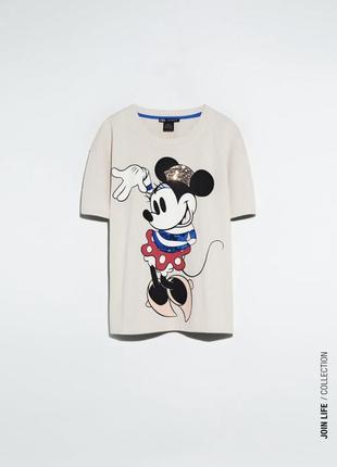 Футболка с mickey zara