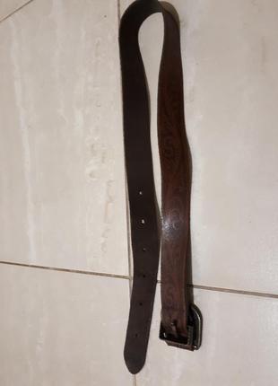 Шкіряний пояс на хлопчика