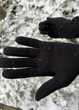 Трикотажні утеплені рукавиці ❄️9 фото