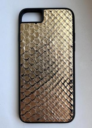 Чехол с кожи питона iphone 7