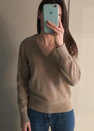Светер реглан пуловер кофта кашемір джемпер