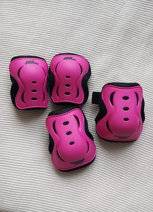 Набір захисту для роликів наколінники налокітники