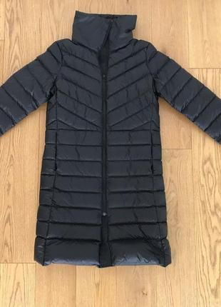 H&m натуральный 90% пух пальто куртка плащ  новый черный rundholz zara3 фото