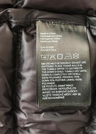 H&m натуральный 90% пух пальто куртка плащ  новый черный rundholz zara5 фото