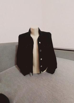 Джинсовый пиджак zara