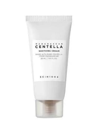 Крем для обличчя з азіатською центелою skin1004 centella soothing cream 30 мл