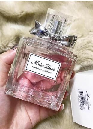 Christian dior miss dior blooming bouquet туалетна вода 100 ml духи крістіан міс діор блумінг букет 100 мл