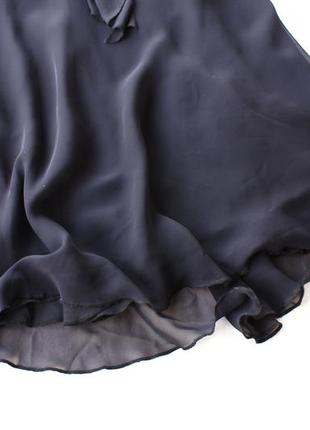 Брендова кежуал чорна сукня комбінація  міді4 фото
