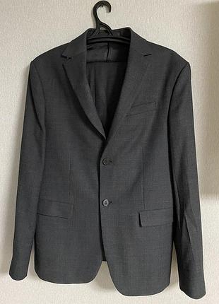 Cos чоловічий вовняний костюм