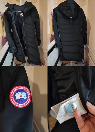 Пуховик пальто парка canada goose,оригинал,размер xs-s