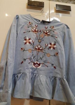 Блуза, вишиванка zara